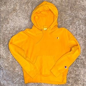 Champion Cropped Hoodie 🧡